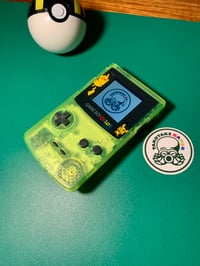 Image 2 of Gameboy Color - Neon Yellow Pikachu Edition
