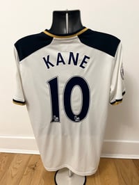 Image 3 of Tottenham Hotspur “KANE 10” 2016/17 Home Shirt + PL patches (L)