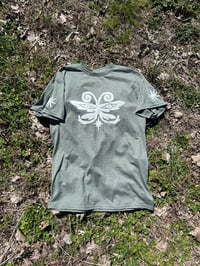 Image 2 of block printed butterfleye shirts!