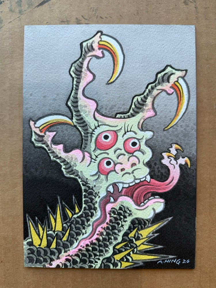 ‘The Claw’ #04 ORIGINAL PAINTING 