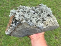 Image 12 of Large Quartz Crystal Points Cluster with inclusions & Fluorite | China #2887