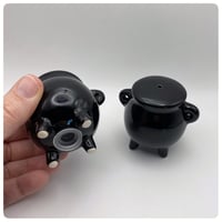Image 3 of Ceramic Cauldrons Salt & Pepper Set