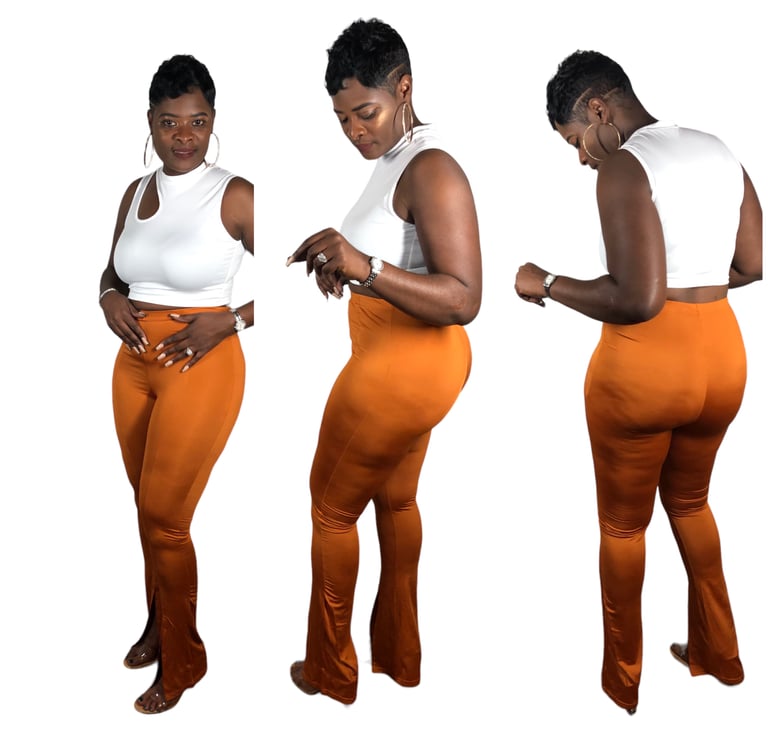 Silk Strech Pants Image 2