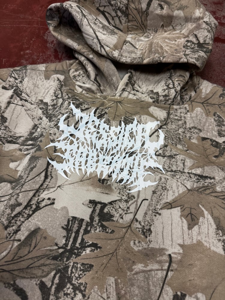 Image of See Ya In Hell Camo Hoodie