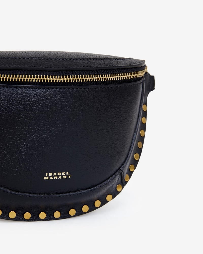 Image of ISABEL MARANT SKANO BELT BAG GRAINED LEATHER
