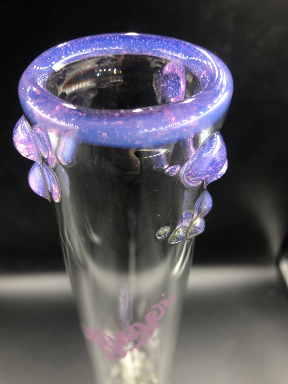 Image of 13 1/2” pink slyme beaker