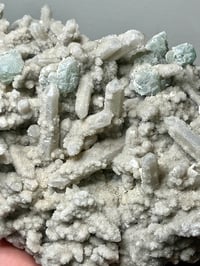 Image 5 of Mongolian Quartz Points Cluster & Fluorite Specimen | Mongolia #2787