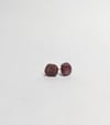 Pink Tourmaline Studs