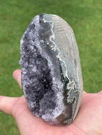 Image 3 of Amethyst Base Cut Standing Piece #1050