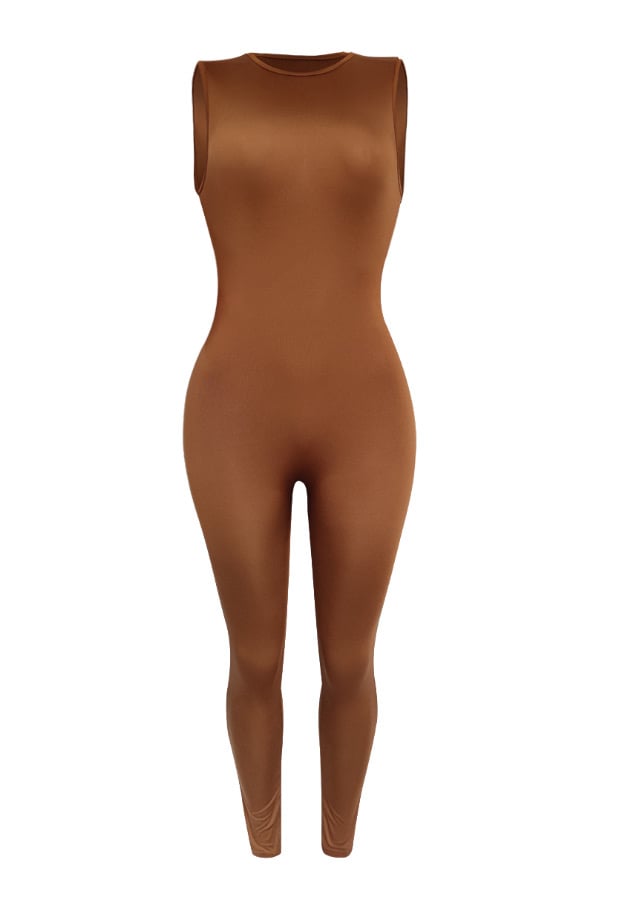 Image of NeckSkinny Jumpsuit 