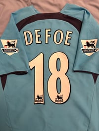 Image 1 of Tottenham Hotspur “DEFOE 18” 2006/07 Away Shirt + PL patches (L)