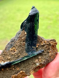 Image 2 of Vivianite & Ludlamite on Matrix Specimen |Brazil #2860