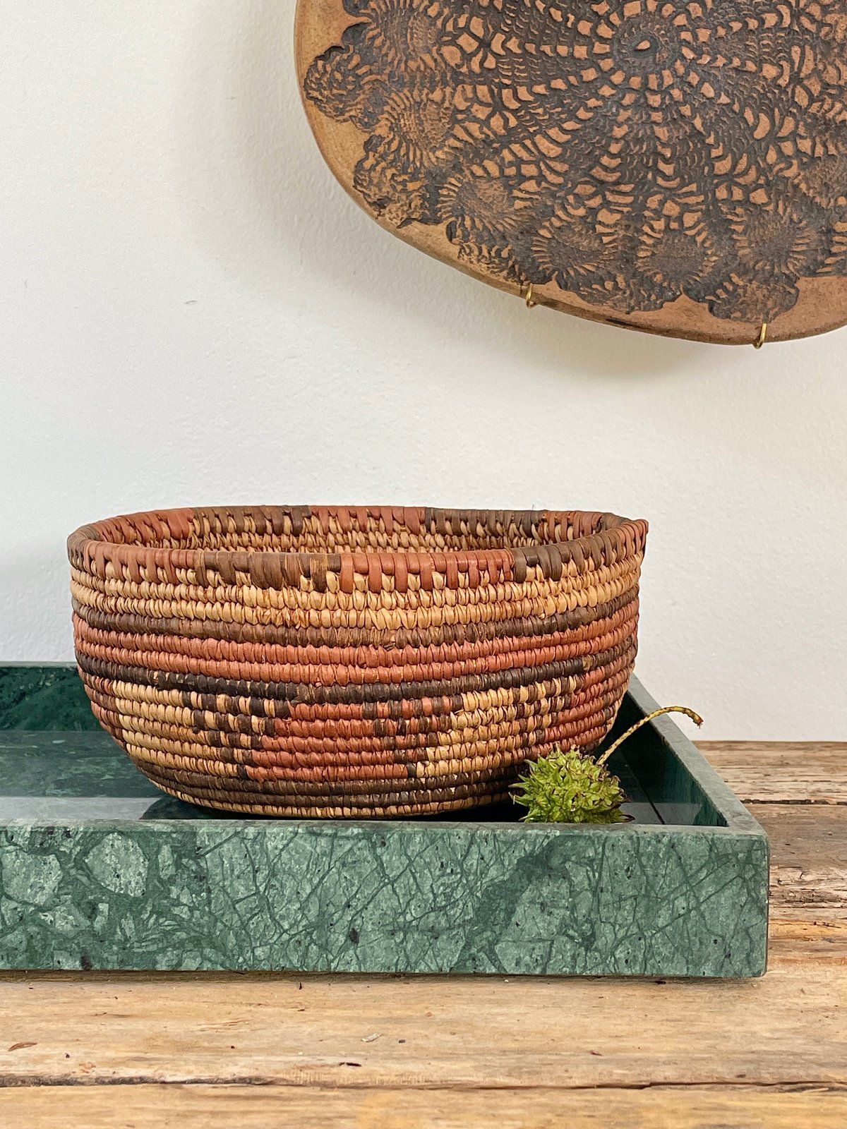 Image of WOVEN NAVAJO BASKET