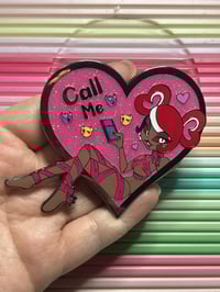 Image 2 of Hazbin Hotel - Valentines Enamel Pin badge