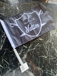 Only One Nation car flag 