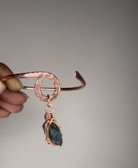 Image 2 of Charmed Copper Spiral Bangle