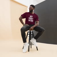 Image 1 of Not Today Satan Men's Tee - White