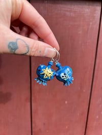 Image 3 of ‘Ressurection After Death’ Poppy Pod Earrings