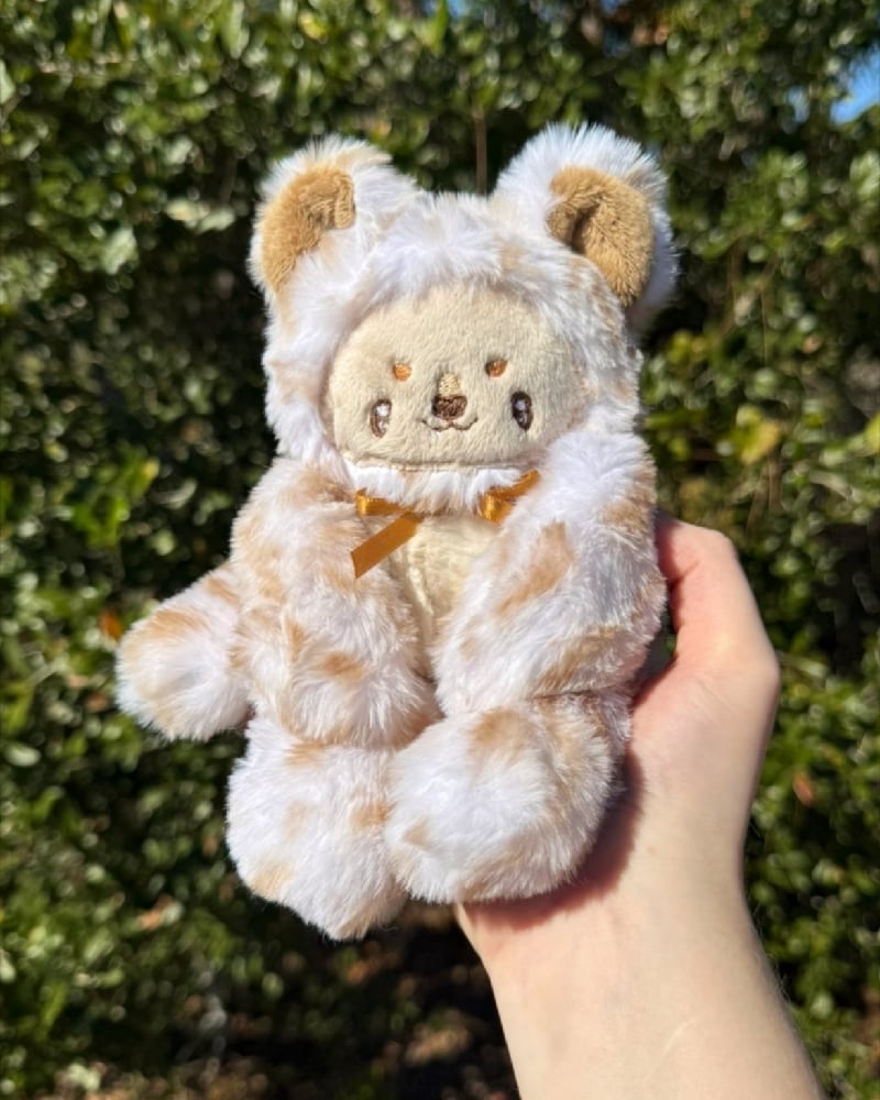 Image of Braden Butter Pecan Leopard Baby Noodle