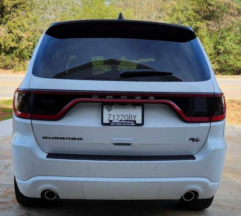 2014+ Dodge Durango Taillight Tint Overlays | The Overlay Guy