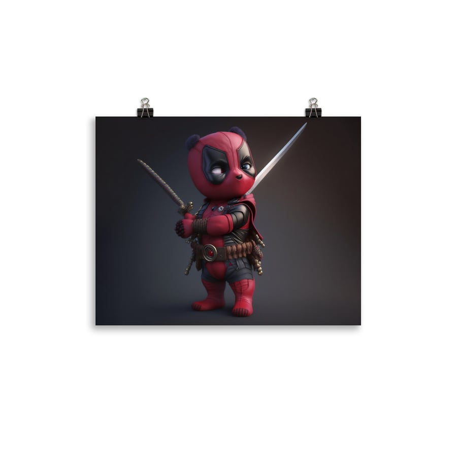 Image of Marvel Babies - Deadpool | Photo paper poster