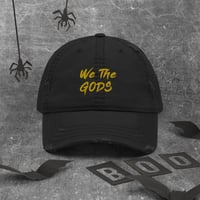 Image 2 of We The Gods Distressed Dad Hat