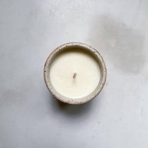 Image of Scented soy candle - leopard pattern 