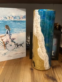 Image 2 of 30 oz Foot Steps in Sand  # 18