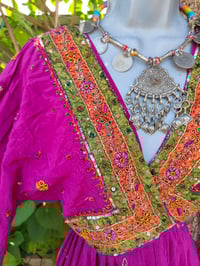 Image 9 of Mykonos Glitter wrap dress -hot pink 8-12