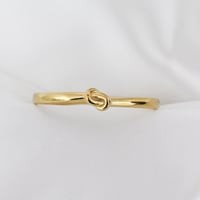 Image 1 of Knotted Bangle Bracelet 