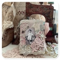 Image 5 of Handmade vintage french lace sewing book kit