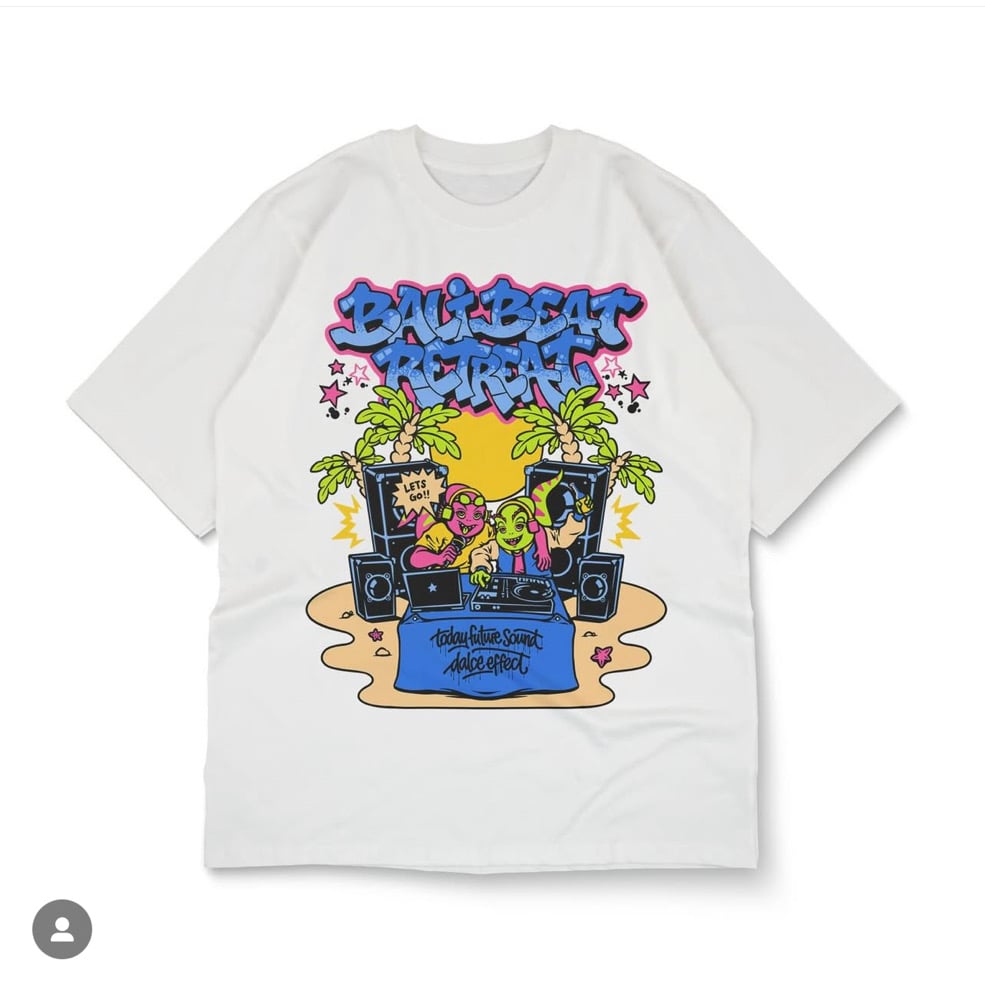 Image of #BaliBeatRetreat “Friends”  Collab shirt with Dalce Effect 