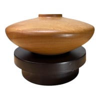 Image 8 of Beechwood hollow form vase 