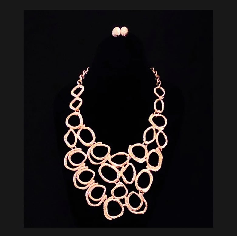 Image of Gold Masterpiece Necklace Set 