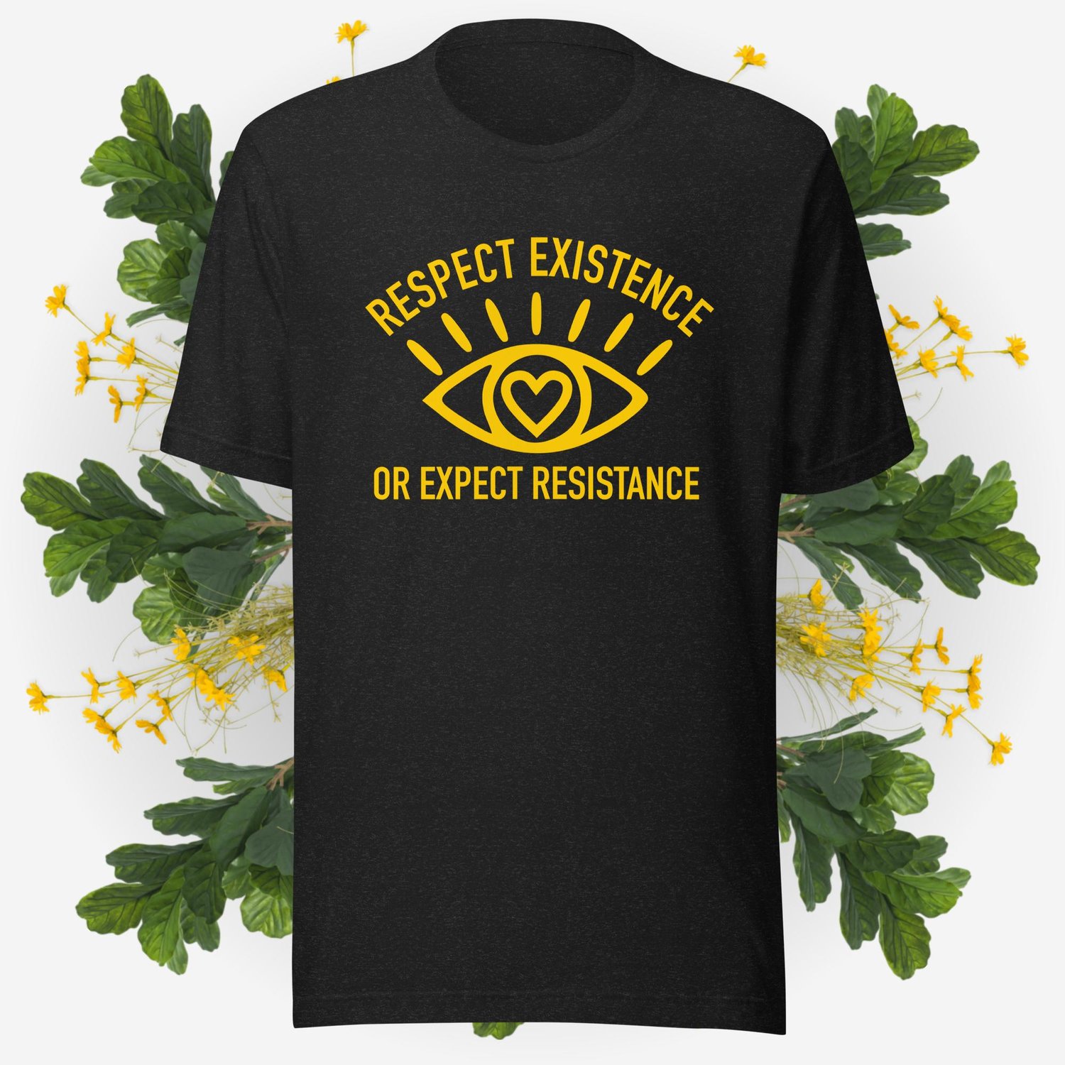 Image of Respect Existence Unisex t-shirt