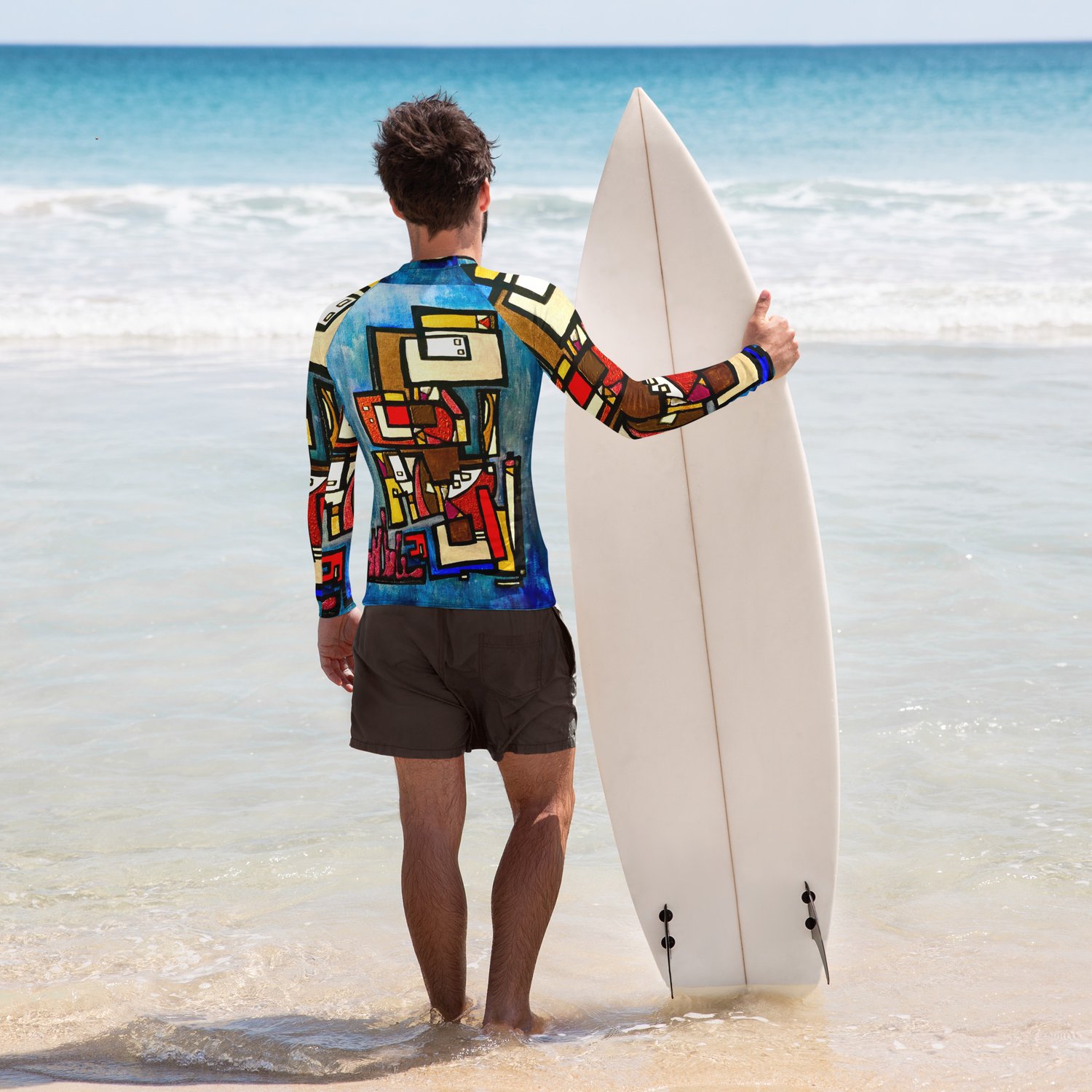 Image of HIGHRISE All-Over Print Men's Rash Guard