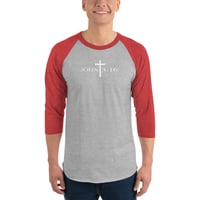 Image 4 of John 3:16 Raglan Shirt