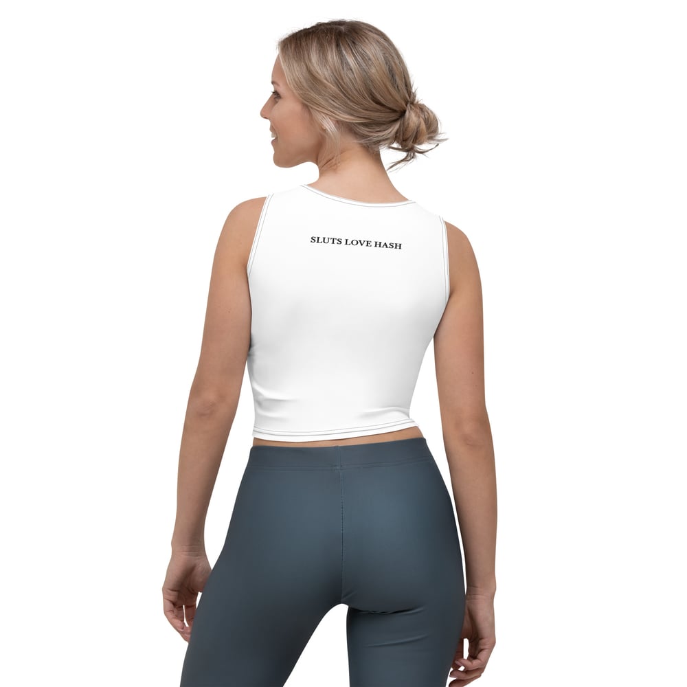 Image of Sluts Love Hash Crop Top