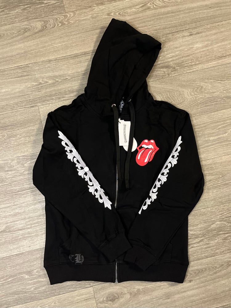 Image of Chrome Hrttss Tongue Zip Up Jacket