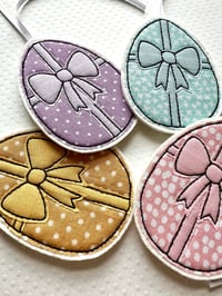 Image 2 of Bow Easter egg Decoration 