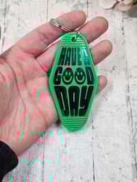Image 2 of Good Day Retro Motel Keychain