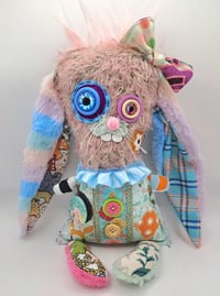 Image 1 of "Sasinia" bunny with pin button