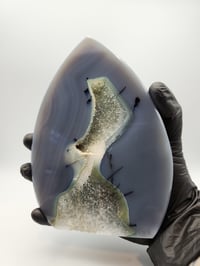 Image 5 of 1.1lb Agate Druzy Crystal Slice 