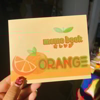 Image 2 of Orange Box Memo Book