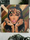 SZA “good days” painting 