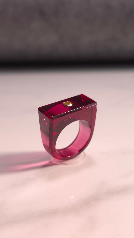 Image of Ruby signet 