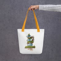 Image 2 of "Find Balance" Tote Bag