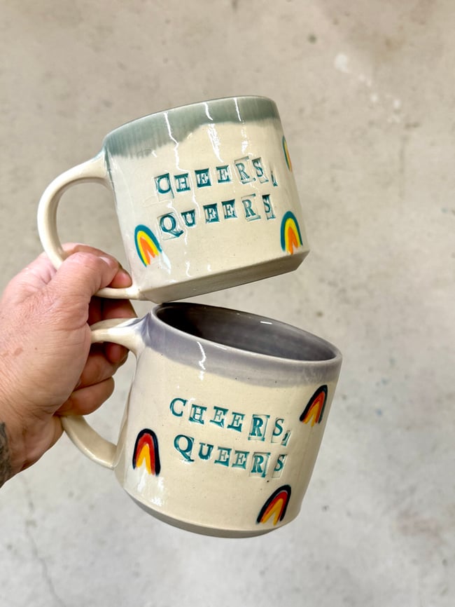 Cheers, Queers Mugs 