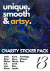XXL Charity Sticker Pack