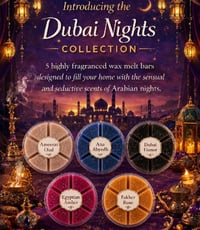 The Dubai Nights Wax Melt Collection